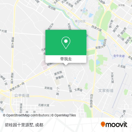 碧桂园十里源墅地图