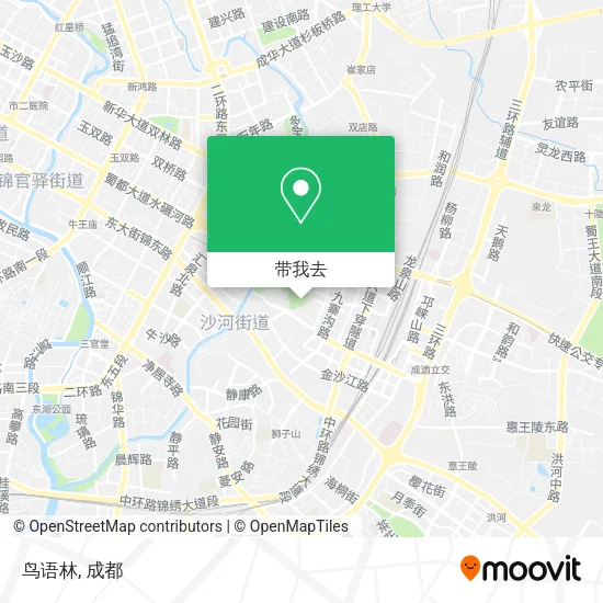 鸟语林地图