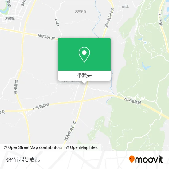 锦竹尚苑地图