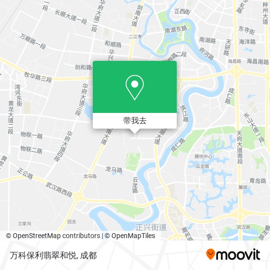 万科保利翡翠和悦地图