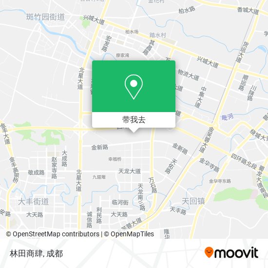 林田商肆地图