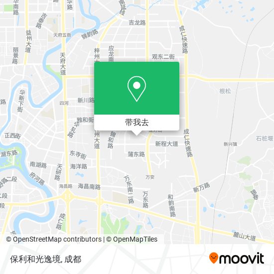 保利和光逸境地图