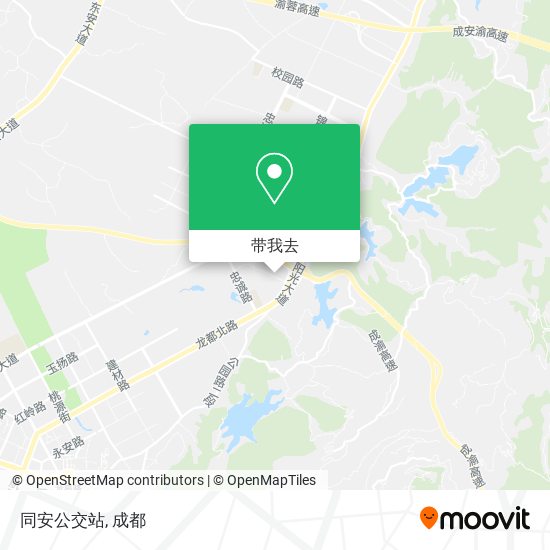 同安公交站地图
