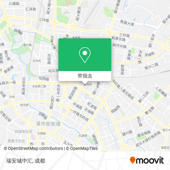 瑞安城中汇地图