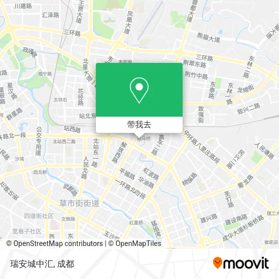 瑞安城中汇地图