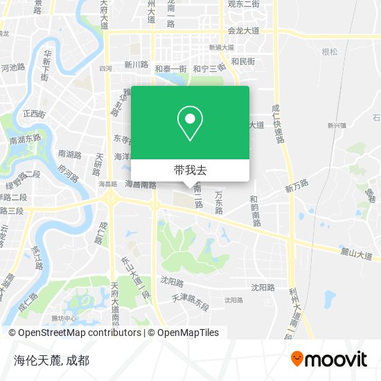 海伦天麓地图