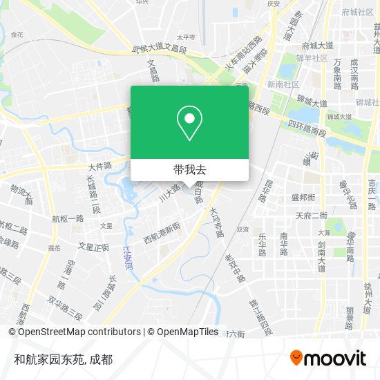 和航家园东苑地图