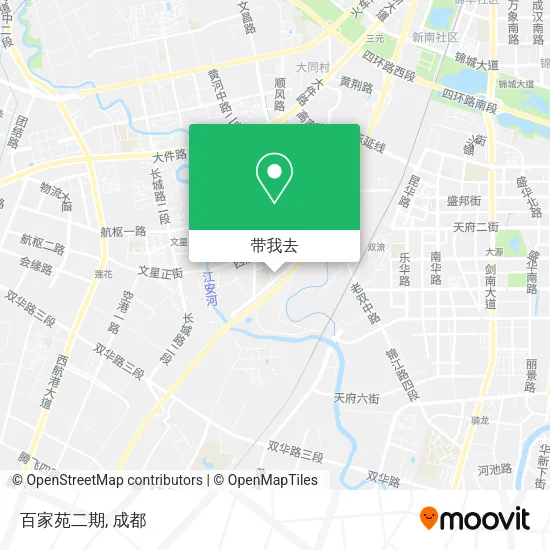 百家苑二期地图