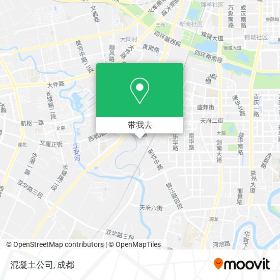 混凝土公司地图