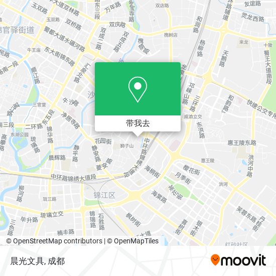 晨光文具地图