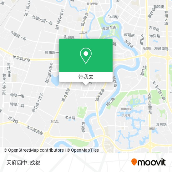 天府四中地图