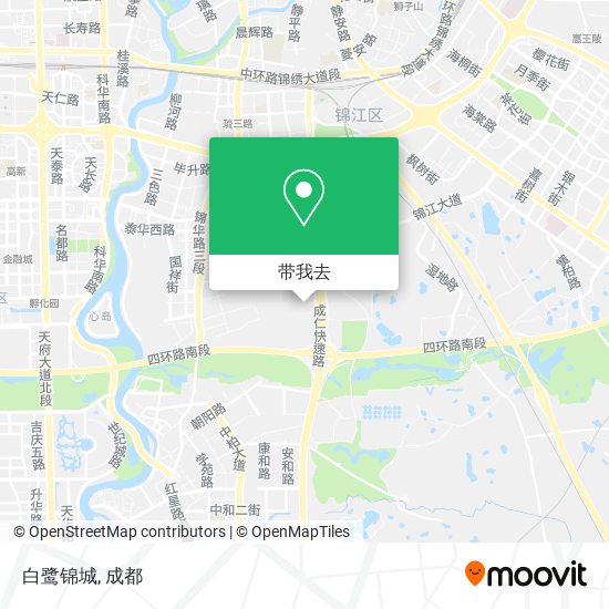 白鹭锦城地图