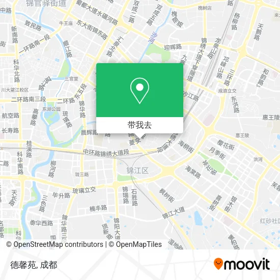 德馨苑地图