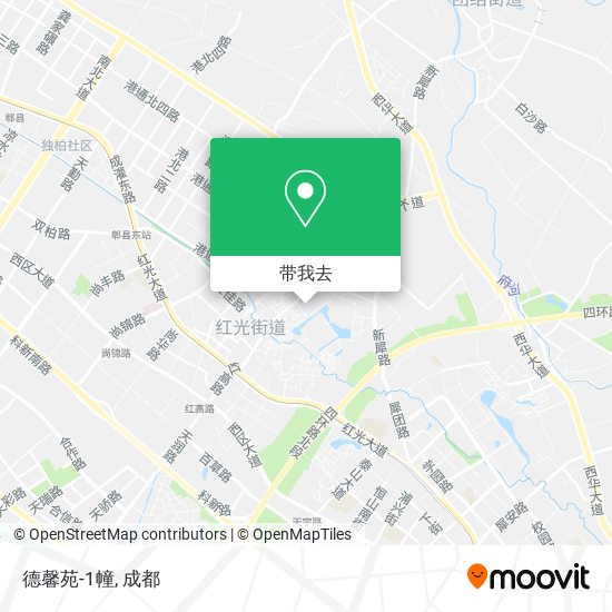 德馨苑-1幢地图