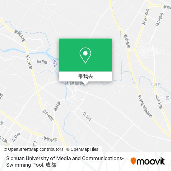 Sichuan University of Media and Communications-Swimming Pool地图