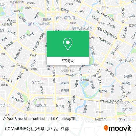 COMMUNE公社(科华北路店)地图