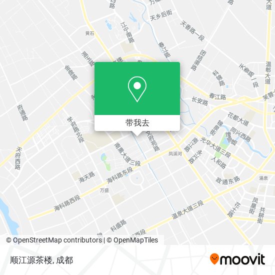 顺江源茶楼地图