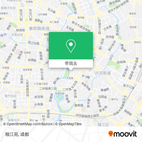 顺江苑地图