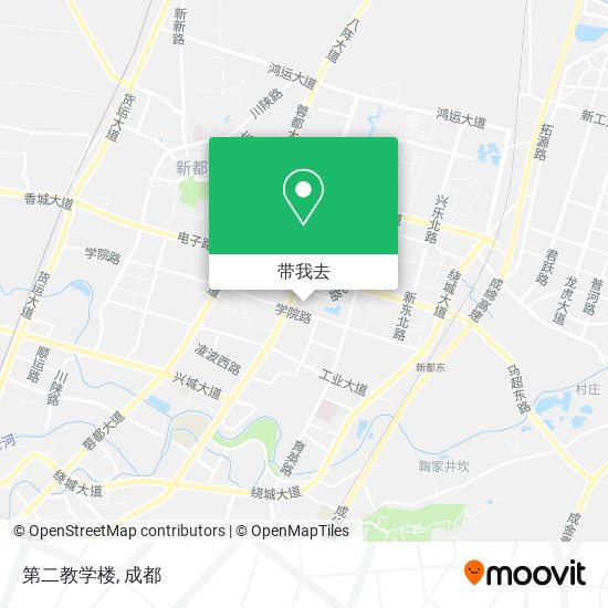 第二教学楼地图