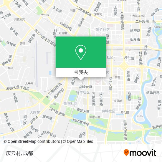 庆云村地图