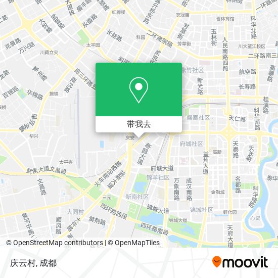 庆云村地图
