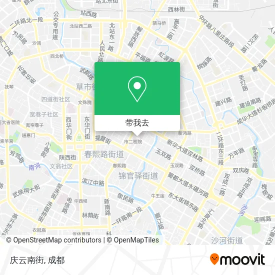 庆云南街地图
