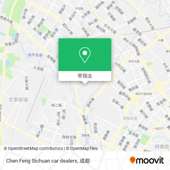 Chen Feng Sichuan car dealers地图