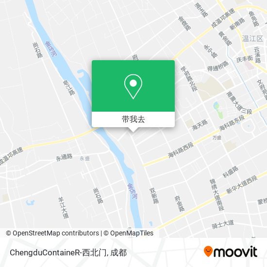 ChengduContaineR-西北门地图