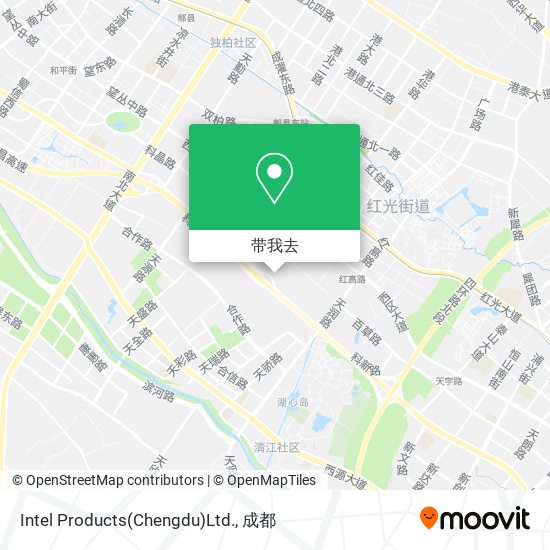Intel Products(Chengdu)Ltd.地图