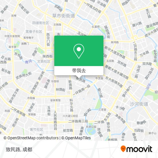 致民路地图