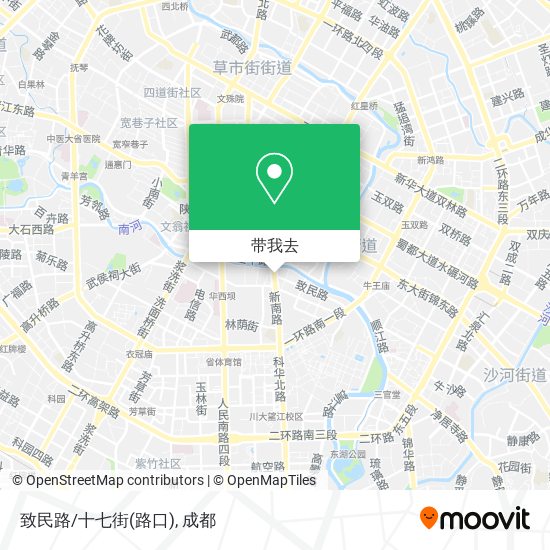 致民路/十七街(路口)地图
