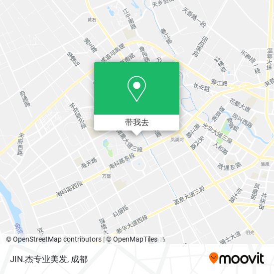 JIN.杰专业美发地图
