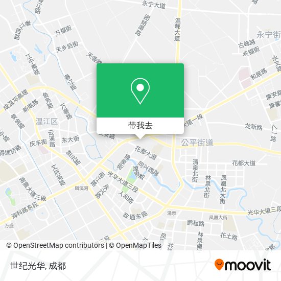 世纪光华地图