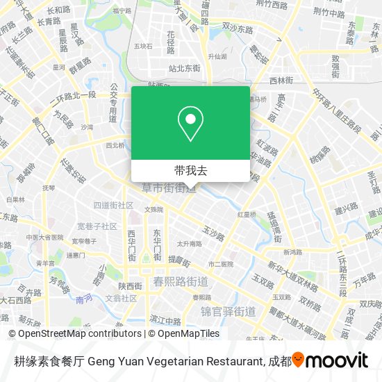 耕缘素食餐厅 Geng Yuan Vegetarian Restaurant地图