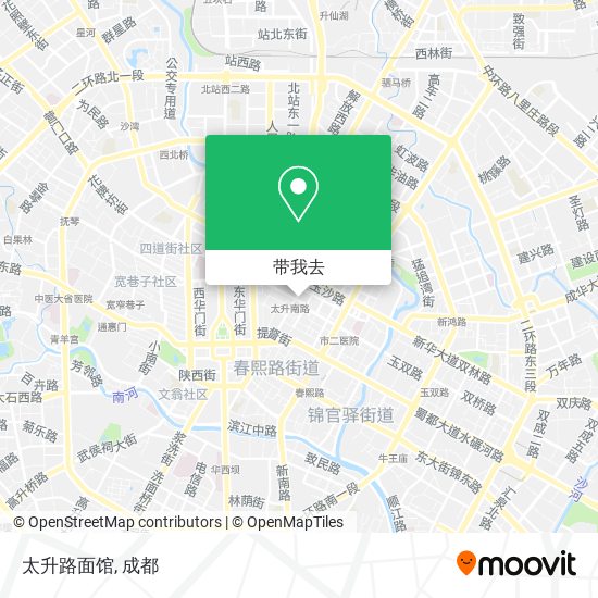 太升路面馆地图
