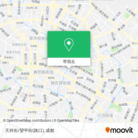 天祥街/望平街(路口)地图