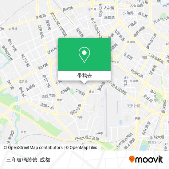 三和玻璃装饰地图