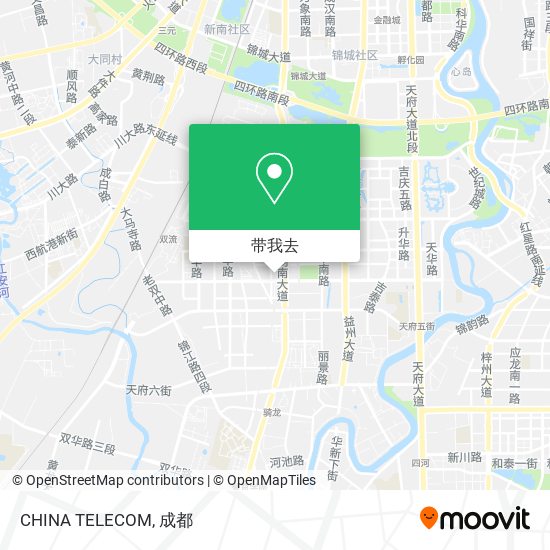 CHINA TELECOM地图