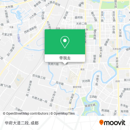 华府大道二段地图