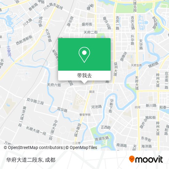 华府大道二段东地图