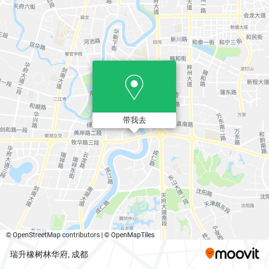 瑞升橡树林华府地图