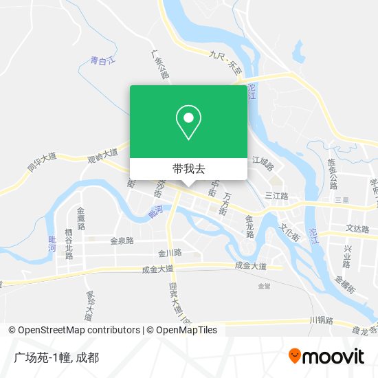 广场苑-1幢地图