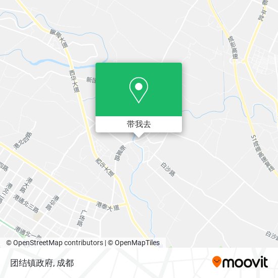 团结镇政府地图