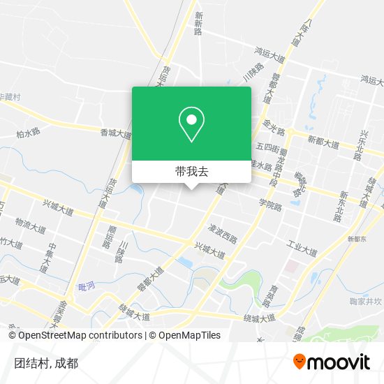 团结村地图