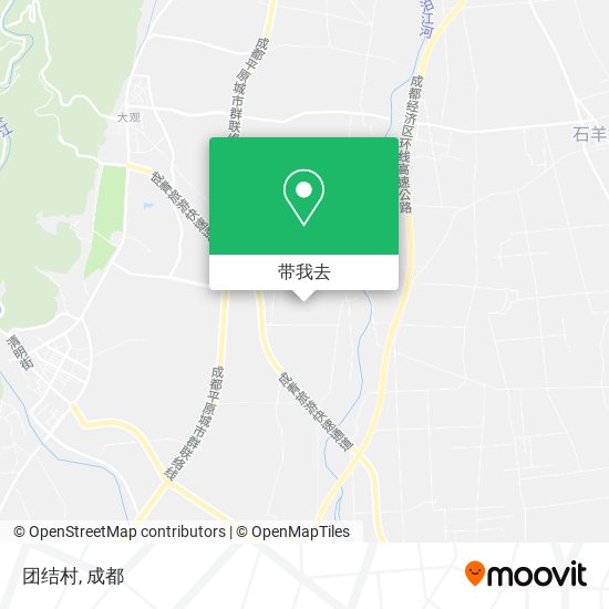 团结村地图