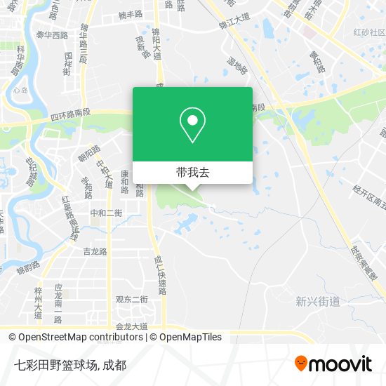 七彩田野篮球场地图