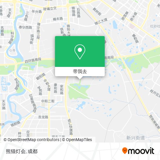 熊猫灯会地图