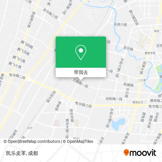 凯乐皮革地图