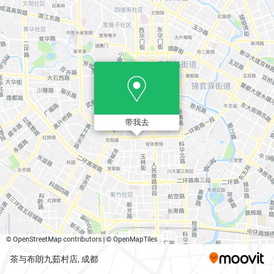 茶与布朗九茹村店地图