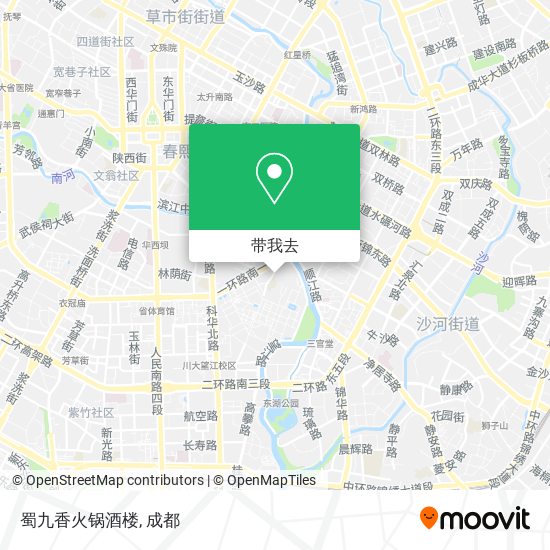 蜀九香火锅酒楼地图